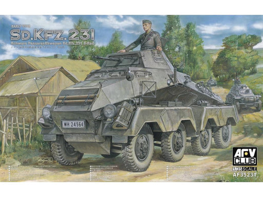 1/35 AFV Club - Sd.Kfz.231 Schwerer Panzerspahwagen early type