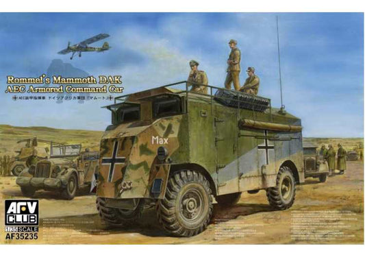 1/35 AFV Club - Rommel's Mammoth DAK AEC Armoured Command Vehicle
