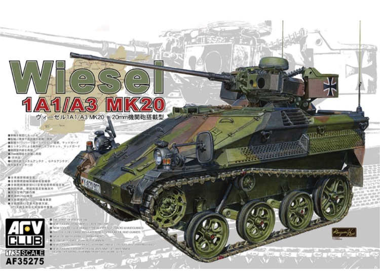 1/35 AFV Club - Wiesel 1A1/A3 MK20
