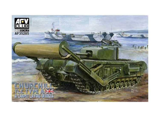 1/35 AFV Club - Churchill TLC Type-A w/Carpet Laying Device