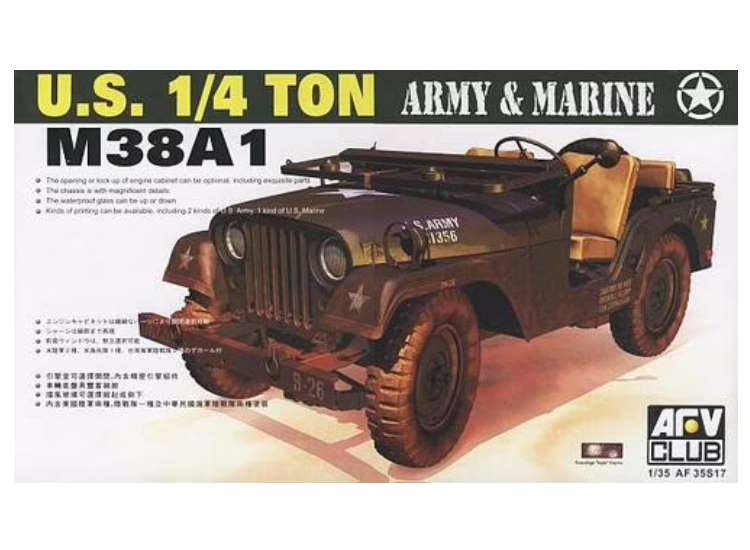 1/35 AFV Club - M38A1 1/4t Utility Truck