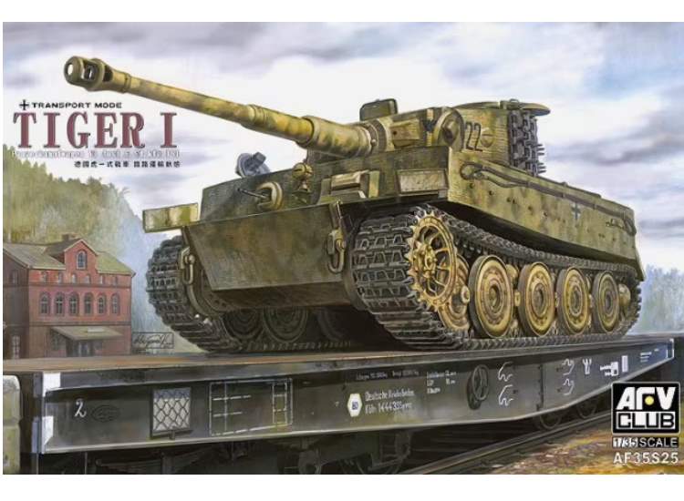 1/35 AFV Club - Tiger I Ausf. E Transport Mode