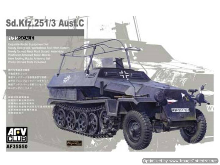 1/35 AFV Club - Sd.Kfz 251/3 Ausf C