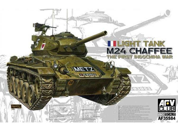 1/35 AFV Club - M24 Chaffee - The First Indochina War