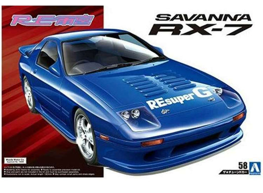 1/24 Aoshima - Mazda RX-7 Savanna 1989