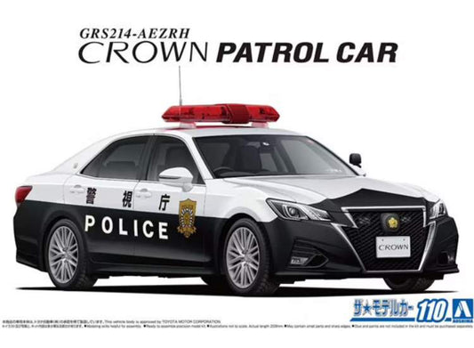 1/24 Aoshima - GRS214-AEZRH Crown Patrol / Police Car