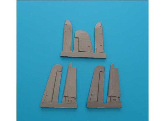 1/48 Aires - Vought F4U-1 Corsair separate control surfaces (designed to be used with Tamiya kits)