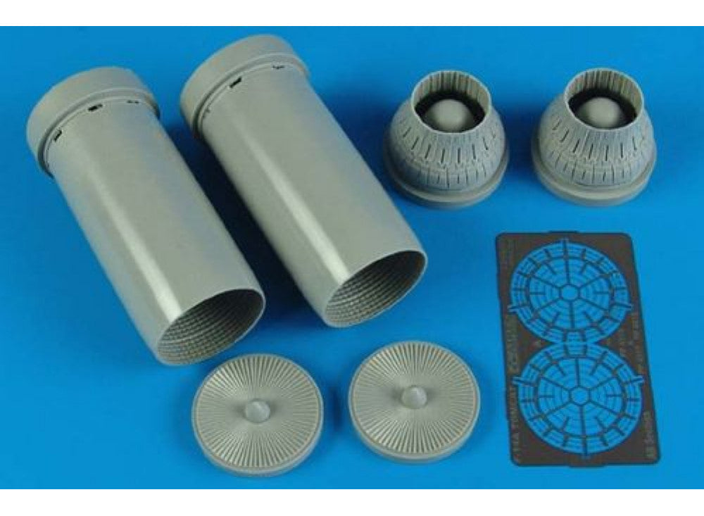 1/48 Aires - Grumman F-14A Tomcat exhaust nozzle - closed (designed to be used with Hobby Boss kits)