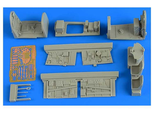 1/48 Aires - Fairey Firefly Mk.I cockpit set (designed to be used with Trumpeter kits)