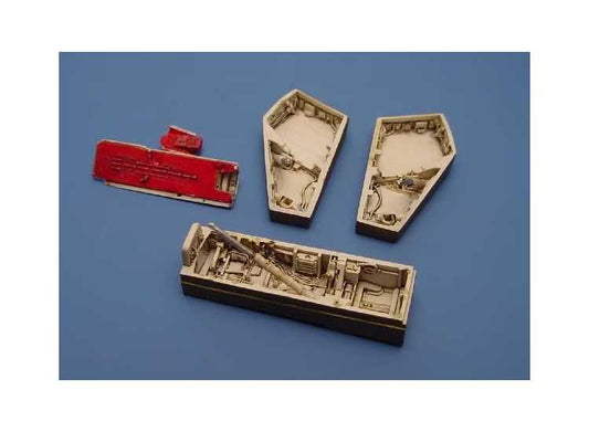 1/72 Aires - McDonnell F-4 Phantom wheel bay (designed to be used with Revell kits)