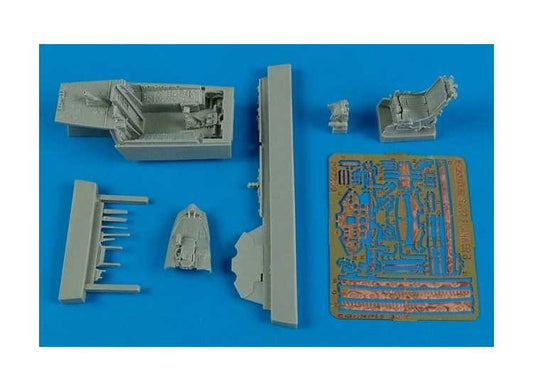 1/72 Aires - Sukhoi Su-27 Flanker B/J-11B cockpit set (designed to be used with Trumpeter kits)