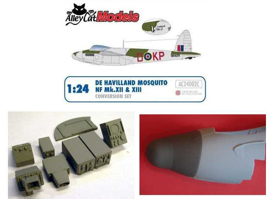 1/24 Alley Cat - Mosquito NF Mk. XII / XIII Conversion Set
