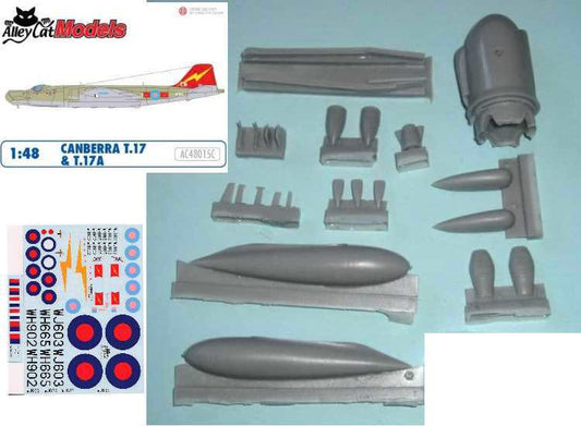 1/48 Alley Cat - Canberra T.17 & T.17A Conversion Set