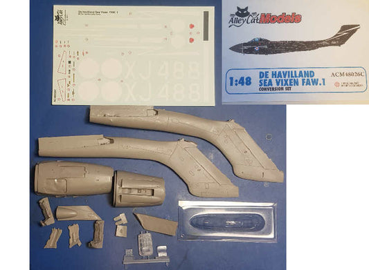 1/48 Alley Cat - De Havilland Sea Vixen FAW.1 XJ488 Conversion Set
