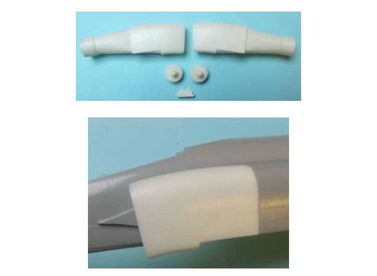 1/48 Alley Cat - Phantom Seamless F-4 K/M (British) Intakes for Hasegawa kit (1)