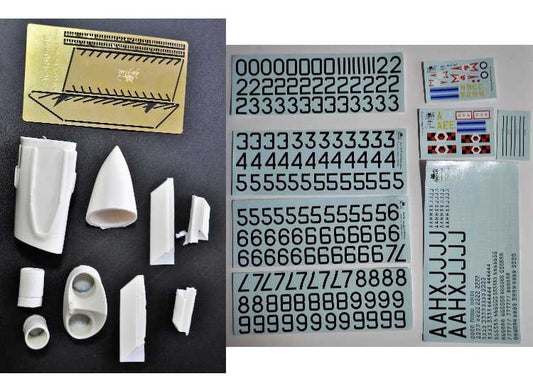 1/48 Alley Cat - Gloster Javelin Mk.2/6 Conversion Set for the Airfix Javelin Mk.9 kit 