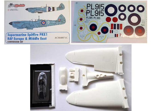 1/48 Alley Cat - Spitfire PRXI RAF over Europe and Middle East Conversion Set