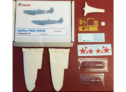 1/48 Alley Cat - Spitfire PRIV Soviet Conversion Set
