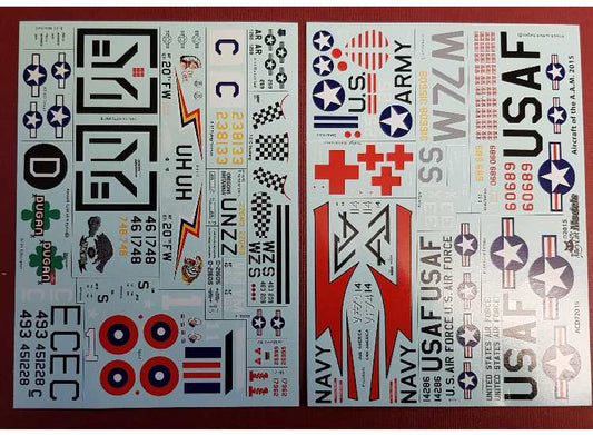 1/72 Alley Cat - Aircraft of the American Air Museum Duxford Decals, March 2015