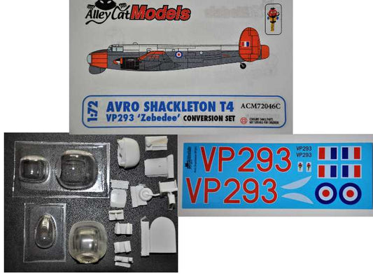 1/72 Alley Cat - Shackleton T4 VP293 'Zebedee' conversion set