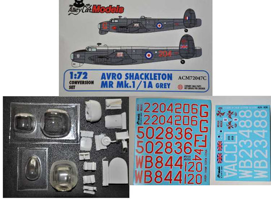 1/72 Alley Cat - Shackleton MR1 'Grey' conversion Set