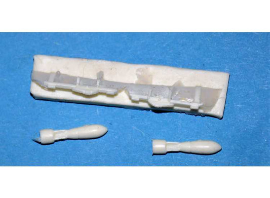 1/72 Alley Cat - Wing rack and Bombs for Mosquito and Beaufighter