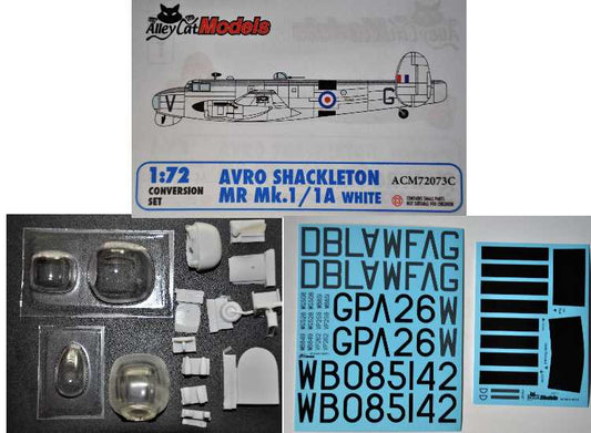 1/72 Alley Cat - Shackleton MR1 'White' conversion Set