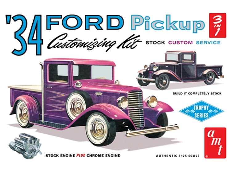 1/25 AMT - 1934 Ford Pickup