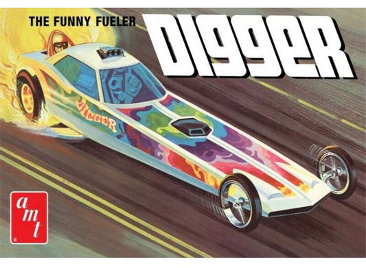 1/25 AMT - Digger Dragster The Funny Fueler