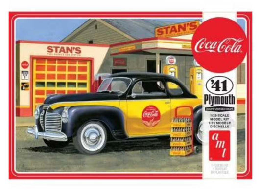 1/25 AMT - Coca-Cola '41 Plymouth Coupe