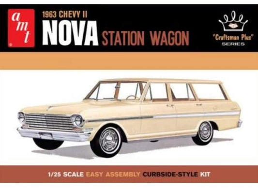 1/25 AMT - 1963 Chevy II Nova Station Wagon
