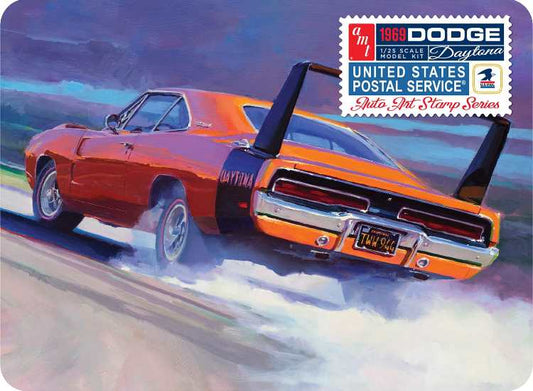 1/25 AMT - 1969 Dodge Charger Daytona (USPS Collector Tin)