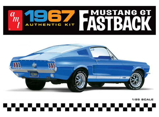 1/25 AMT - 1967 Ford Mustang GT Fastback
