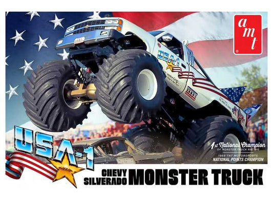 1/25 AMT - Chevrolet Silverado USA-1 Monster Truck
