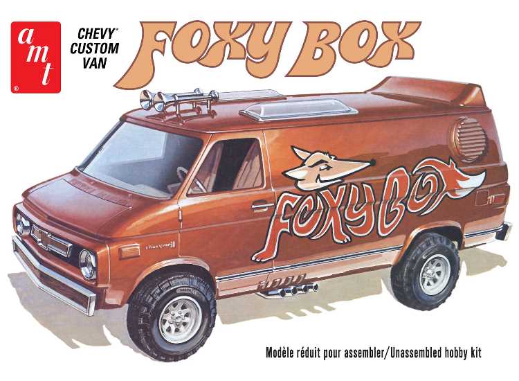 1/25 AMT - 1975 Chevy Van "FOXY BOX"