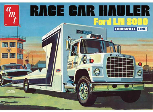1/25 AMT - Race Car Hauler Ford LN 8000