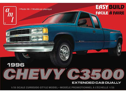 1/25 AMT - 1996 Chevy C3500 Extended Cab Dually
