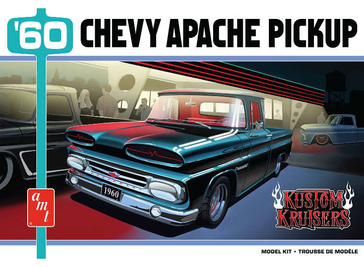 1/25 AMT - 1960 Chevy Apache Pickup