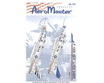 1/48 AeroMaster - Super Sabres F-100D Pt5