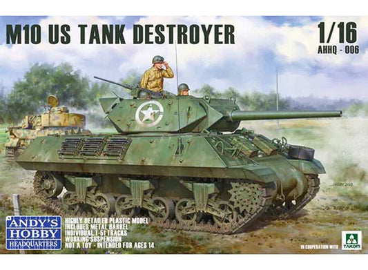 1/16 Andys Hobby - US M10 Tank Destroyer Wolverine