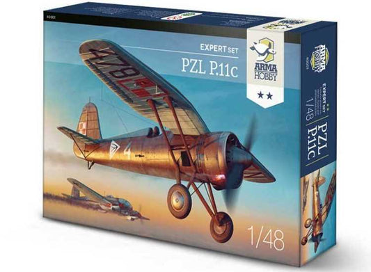 1/48 Arma Hobby - PZL P.11c Expert Set