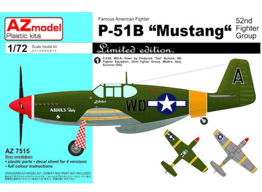 1/72 AZ Models - P-51B Mustang 52nd FG