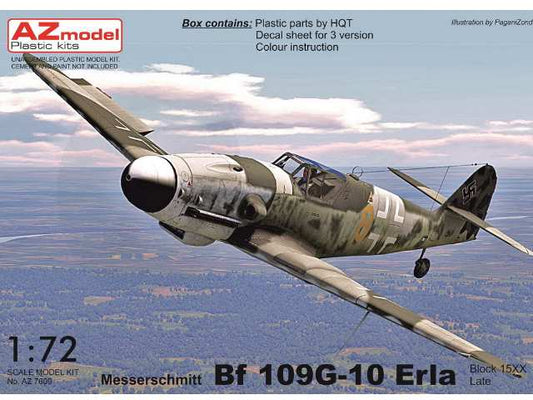 1/72 AZ Models - Messerschmitt Bf-109G-10 Erla Late (block 15XX)