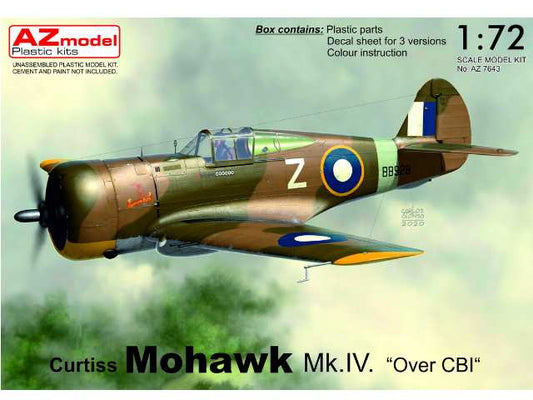 1/72 AZ Models - Mohawk Mk.IV 'Over CBI' (with new fuselage)