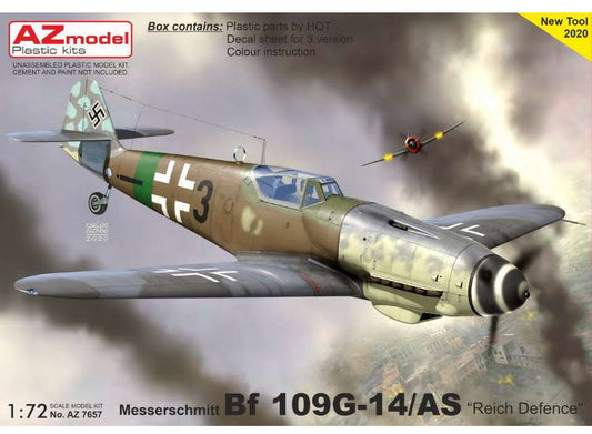 1/72 AZ Models - Messerschmitt Bf-109G-14/AS 'Reich Defence'
