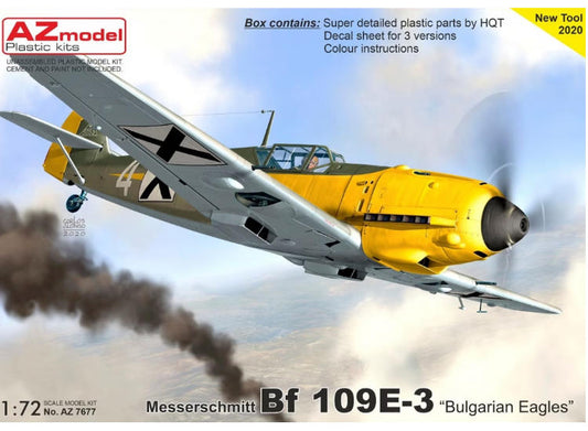1/72 AZ Models - Messerschmitt Bf 109E-3 Bulgarian Eagles