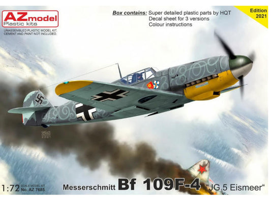 1/72 AZ Models - Messerschmitt Bf-109F-4 JG 5 Eismeer