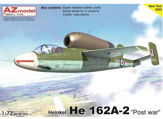 1/72 AZ Models - Heinkel He 162A-2 Post war