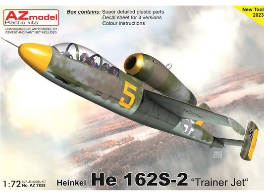1/72 AZ Models - Heinkel He 162S-2 Trainer Jet
