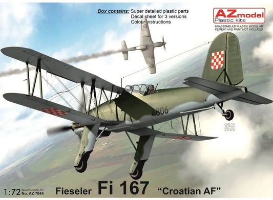 1/72 AZ Models - Fieseler Fi 167 Croatian AF